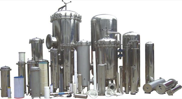 不锈钢保安过滤器7芯20寸法兰精密过滤器