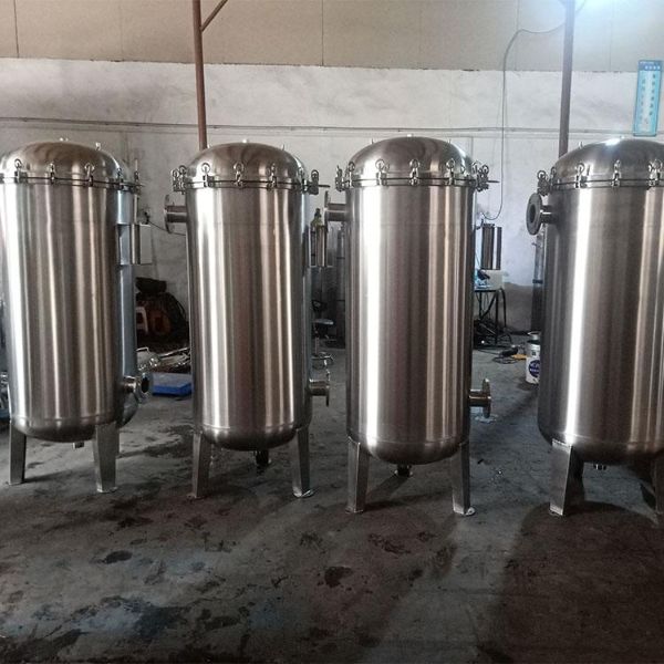 葡萄酒黄酒白酒啤酒果酒果汁过滤40寸30芯不锈钢精密过滤器